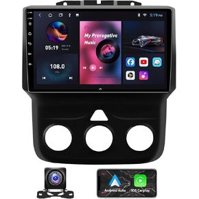 Android 13 [4GB+32GB] Car Radio for for Dodge RAM 1500 2500 3500 2013 2014 2015 2016 2017 2018 with Wireless CarPlay Andriod Auto 9 Inch HD Touchscreen Head Unit 5GWIFI FM RDS
