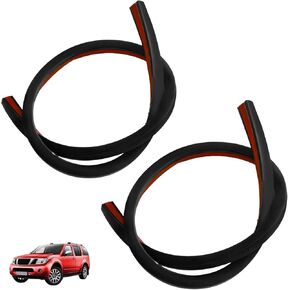 Universal Car Wire Hider 3.28 Ft with Adhesive Backing for Hide Wires for Roof Rack Light Bar，Wires to Secure The Car Recorder(Black,2Pack,Total 6.56 Ft)