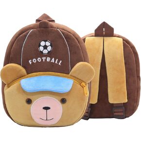 MATMO Toddler Backpack for Girls, Cute Cartoon Little Plush Baby Backpack Baby Toy Bag (Rabbit)