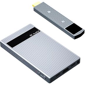 جهاز إرسال واستقبال HDMI لاسلكي من PeakDo 4K@30 هرتز، 0 HDMI لاسلكي مع بطارية، مجموعة HDMI لاسلكية 60 جيجا هرتز 100 قدم لبث الفيديو إلى الشاشة، والتلفزيون، ونظارات AR من PS5/4، وXbox، والتبديل، والكمبيوتر المحمول، والكمبيوتر الشخصي in Kuwait