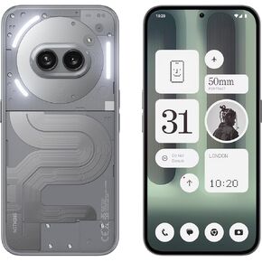 Nothing Phone (2a) Plus Smartphone, MTK 7350 Pro 50 MP Triple Camera, 6.7" 120 Hz AMOLED Display, 5000mAh 50W Fast Charge NFC 12 GB+256 GB Black