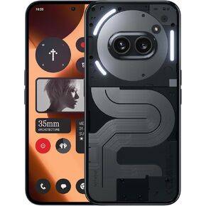 Nothing Phone (2a) Plus Smartphone, MTK 7350 Pro 50 MP Triple Camera, 6.7" 120 Hz AMOLED Display, 5000mAh 50W Fast Charge NFC 12 GB+256 GB Black