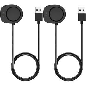 Charging Cable Compatible for Amazfit T-Rex 3 & Amazfit Balance Smartwatch Charger, 3.3ft Replacement USB Magnetic Fast Charging Dock for Amazfit T-Rex 3/Balance A2286 Accessories