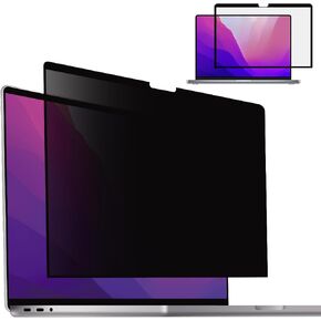 Privacy Screen Compatible with MacBook Pro 13 Inch 2016-2022（M1, M2 Chip, Laptop Privacy Filter Shield and Anti-Blue Light Protector (Model: A1708, A1706, A1989, A2159, A2251, A2289, A2338)