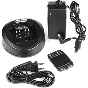 شاحن سطح المكتب متوافق مع راديو Vertex VX231 VX261 VX351 VX354 VX451 VX454 VX459 VX531 EVX539 جهاز اتصال لاسلكي لشحن بطارية قاعدة حامل CD-58 FNB-V130LI V131 V132LI V133LI V134LI in Kuwait