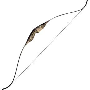 SAS Gravity 60" One-Piece Hunting Recurve Bow Wooden Traditional