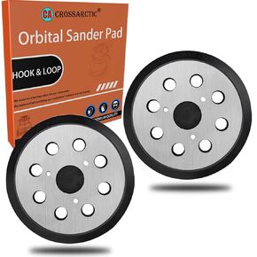 5" Sanding Discs Hook and Loop Sandpaper Assortment 100PCS, Anti-Clogging Orbital Sander Sandpaper 60/80/120/240/320 Grit, Aluminum Oxide Sandpaper 8 Holes
