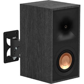 Upgrade Metal Speaker Wall Mount for Klipsch R-40M HDT-600 Speaker Mount, Tilt & Swivel Adjustable Wall Speaker Mount for Klipsch Bookshelf Speaker Wall Mount Brackets Easy to Install
