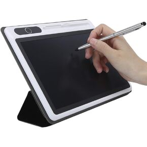 9 Inch LCD Writing Tablet Pad, Electronic Notepad LCD Tablet Drawing Pad Business Supplies Hand Painting Tool, with Faux Leather Case