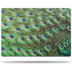 MightySkins Skin Compatible with Apple MacBook Air 15'' M2 (2023) Full Wrap Kit - Peacock Pattern | Protective, Durable, and Unique Vinyl Decal wrap Cover | Easy to Apply | Made in The USA