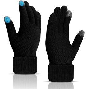 Winter Gloves for Men Women- Premium Touchscreen Cold-Resistant Plush Gloves, Suitable for Skiing, Cycling, and Outdoor Activities in Saudi Arabia
