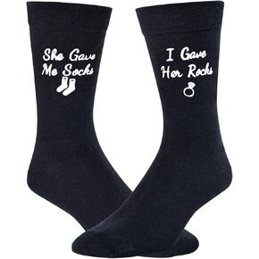 Zmart Father of The Bride Gifts, Wedding Dress Socks Special Socks for A Special Walk Father of The Bride Socks Navy