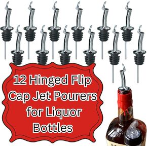 Twelve-Piece Pourer Set, Chrome