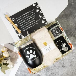 Loss of Dog Cat Pet Sympathy Gift, Pet Memorial Gifts, Pet Loss Gifts, Pet Souvenir Cup Gift for Cats Dogs Passing Away, Bereavement Remembrance Grief Condolence Gifts for Dog Lovers Friends Family