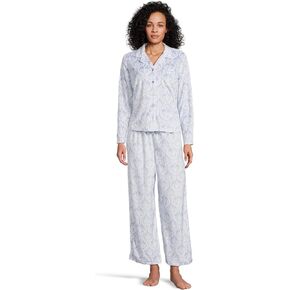 Karen Neuburger Petite Novelties Minky Fleece Long Sleeve Girlfriend PJ Set with Socks