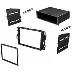Single/Double Din Car Stereo Radio Install Dash Kit -Made for GMC: 2007-2012 Acadia, 2008-2023 Savanna, 2007 Sierra No Classic, 2008-2013 Sierra, 2007-2014 Yukon