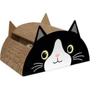 Kitty City Cat Face Cat Scratchers, Orange