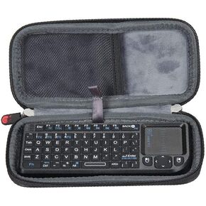 Hermitshell for Rii Mini Wireless 2.4GHz Keyboard with Mouse Touchpad Remote Control Travel Hard EVA Protective Case Carrying Pouch Cover Bag
