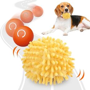 Interactive Dog Toy Ball, Automatic Rolling Ball Toy for Small/Medium/Large Dogs Boredom Relief Lively Pet Ball with Lid Anti Chewing Automatic Rolling Dog Ball Activated Automatic Exercise Dog Ball