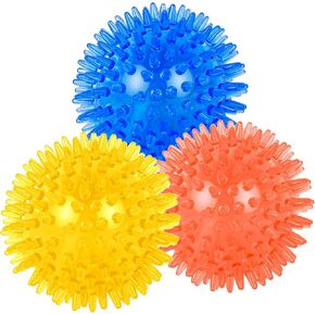 Dog Toys, Dog Balls for Small Medium Dogs Clean Teeth and Training Dog Ball Dog Squeaky Balls(3 Pack)