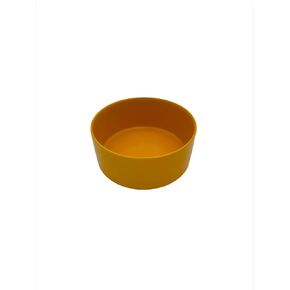 Home Life | Ceramic Pet Bowl for Food and Water | Non-Slip | Optional Non-Slip Ring | 60oz. | Yellow | Large Pet Bowl | Ceramic Bowl | Large Bowl