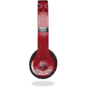 Skin Compatible with Beats Solo 4 - Bandana - Premium 3M Vinyl Protective Wrap Decal Cover - Easy to Apply | Crafted in The USA by MightySkins