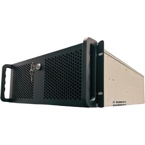4U Rackmount Server Case Chassis, 15*HDD Bays for Data Storage, E-ATX/ CEB/ EEB/ ATX Mobo, Fan: Front 3*120mm, Mid 3*120mm, Rear 2*80mm, Front Panel Lock, Size:16.8*7.0*25.0", RO-SC4U0650X002