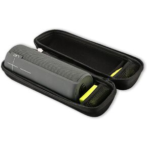 UE Boom 2 Case, ProCase Hard Case Travel Carrying Storage Bag for Ultimate Ears UE Boom 2 / UE Boom Wireless Portable Speaker, Fits USB Cable and Wall Charger -Black