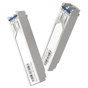 1 Pair 10G SFP+ BIDI Transceiver, LC Single Mode SFP Module SMF, 10GBASE-BIDI 1270nm/1330nm, Up to 20Km, for Switch, Router, Firewall, Network Card, Media Converter etc