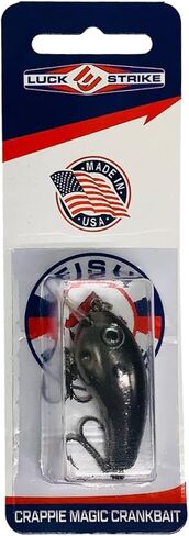 Luck E Strike Crappie Magic Crankbait (2 Inch Crappie Lure) Made in The USA in Kuwait