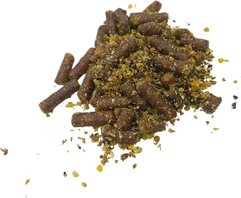 زجاجة طعام السلطعون الناسك وحقيبة لإعادة الملء، الكل في واحد من اللوازم الطبيعية وضروريات الموائل للسرطان، عبوتان in Kuwait