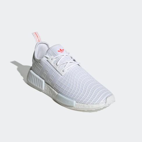 حذاء اديداس NMD_R1 للرجال، ابيض، مقاس 8 in Kuwait