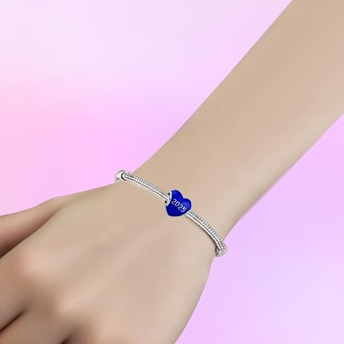 2024 Wife Mother Bow Tie Red Blue Heart Womens Beads Charms Fits Pandora Bracelet Mom Daughter Sister Grandma Birthday in Kuwait