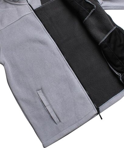 Spyder Mens Fleece Jacket - Soft and Warm Sherpa Bonded Full Zip Up Midweight Outerwear Jackets for Men with UPF30+ (S-XXL) in Kuwait