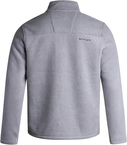 Spyder Mens Fleece Jacket - Soft and Warm Sherpa Bonded Full Zip Up Midweight Outerwear Jackets for Men with UPF30+ (S-XXL) in Kuwait
