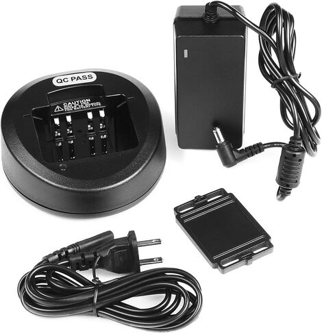 شاحن سطح المكتب متوافق مع راديو Vertex VX231 VX261 VX351 VX354 VX451 VX454 VX459 VX531 EVX539 جهاز اتصال لاسلكي لشحن بطارية قاعدة حامل CD-58 FNB-V130LI V131 V132LI V133LI V134LI in Kuwait