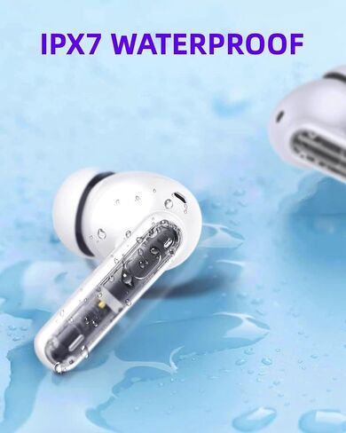Wireless Earbuds P1 PRO, Earphones Wireless Bluetooth Headphones with Clear Call Mics Ear Buds, Comfortable Fit, IPX7 Waterproof Headset Long Battery Life, 30H Playtime for Sports Workout in Saudi Arabia