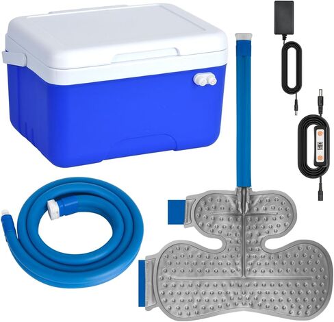 Ice Machine for Knee After Surgery, 9 Quarts Cold Therapy Machine Home Cryotherapy System for Post-Surgery Pain Relief, Compression Pad, Powerful Pump in Saudi Arabia