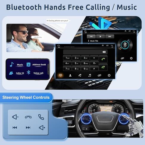 HiFi for Honda CRV 2012 2013 2014 2015 2016 Android 13 Car Radio Stereo, Wireless Carplay Android Auto 9inch Touch Screen Bluetooth Car Audio Receiver GPS Navigation WiFi Backup Camera FM/RDS SWC in Saudi Arabia