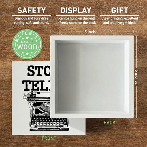 Writer Gift for Women Men, Author Novelist Typewriter Gift Writing Lover Journalist Christmas Birthday Gift, Writer Home Office Farmhouse Desk Decor Wooden Sign, Someone Out There Needs Your Writing in Saudi Arabia