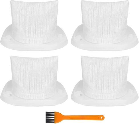 HNVCF10 Replacement Filters Compatible with Black and Decker Dustbuster Filter HNVC215B10, HNV215B12, HNVC215BW52, HNVC115J06, HNVC115B22, HNVC220BCZ01, HNVC220BCP07 Handheld Vacuum Filter（8 Pack） in Saudi Arabia