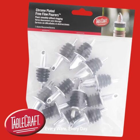 Twelve-Piece Pourer Set, Chrome in Saudi Arabia