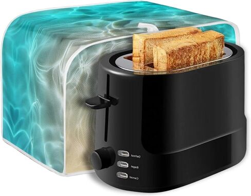 Toaster Cover Beach Seashells Starfishes Print 2 Slice Appliance Cover with Hang Loop Bread Baker Toaster Cover for Kitchen in Saudi Arabia