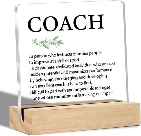 Gifts for Leader Mentor Boss Clear Desk Decorative Sign Colleague Gift for New Joy Going Away Leaving Acrylic Sign with Stand Table Plaque Sign Keepsake Home Office Decor in Saudi Arabia