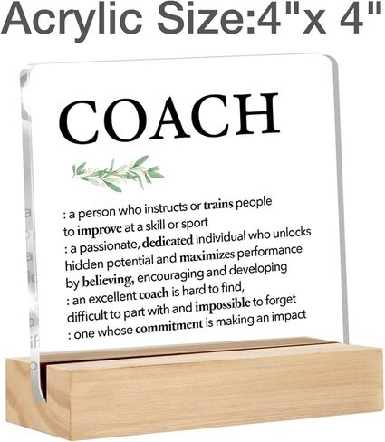Gifts for Leader Mentor Boss Clear Desk Decorative Sign Colleague Gift for New Joy Going Away Leaving Acrylic Sign with Stand Table Plaque Sign Keepsake Home Office Decor in Saudi Arabia