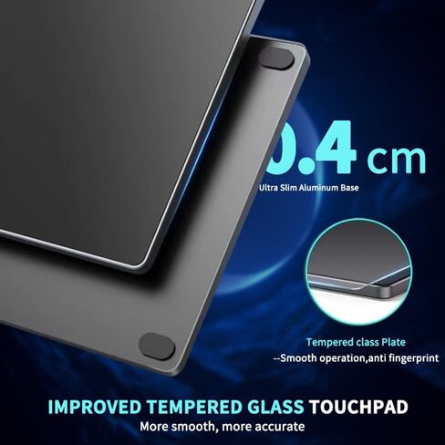 JOMAA Wired touchpad Supports Multi Gesture Control, Wired Trackpad Mouse with Multi-Touch Navigation for Windows 10/11 Laptop Notebook Computer (Black) in Kuwait