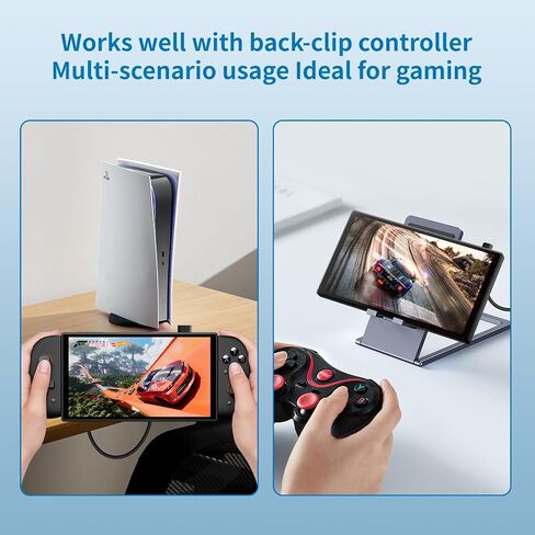 شاشة لمس محمولة PeakDo مقاس 7 بوصات، شاشة صغيرة 1080 بكسل 60 هرتز، شاشة HDMI صغيرة USB C، شاشة IPS LCD خفيفة الوزن للغاية وخفيفة الوزن وشاشة ثانية لتشغيل الألعاب، PS5، Xbox، Switch، الكمبيوتر المحمول، الكمبيوتر الشخصي in Kuwait
