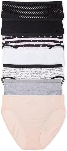 Victoria's Secret 5-Pack Stretch Cotton High-Leg Brief Panties in Saudi Arabia