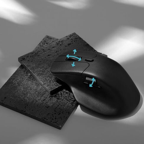 ماوس ألعاب ضوئي لاسلكي Keychron M6، ثلاثي الوضع 2.4 جيجا هرتز/بلوتوث 5.1/سلكي، مستشعر PixArt 3395، 26000 نقطة في البوصة، زر ماكرو مريح خفيف الوزن قابل للبرمجة لأجهزة الكمبيوتر التي تعمل بنظام Windows PC/Mac - أبيض in Saudi Arabia