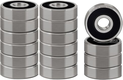 XiKe 4 Pcs 627-2RS Double Rubber Seal Bearings 7x22x7mm, Pre-Lubricated and Stable Performance and Cost Effective, Deep Groove Ball Bearings., B627-2RSx4 in Saudi Arabia